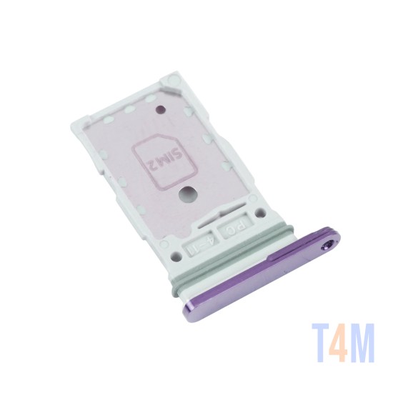 Suporte de Cartão SIM Samsung Galaxy S22/S901 Púrpura Roxo